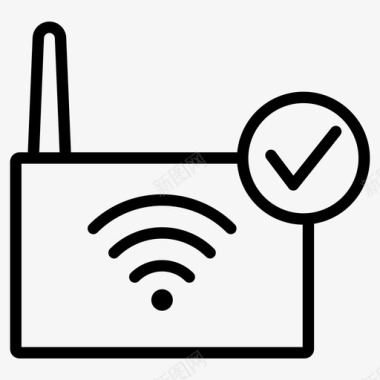 wifi互联网互联网服务图标