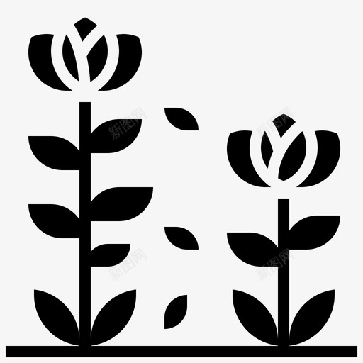 春花季节svg_新图网 https://ixintu.com 春花 花花 季节 夏天气 天气 雕文