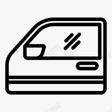 门车身车图标