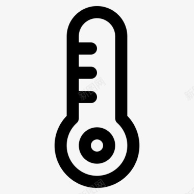 温度计天气预报温度图标