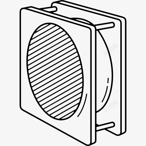 风管设备风机svg_新图网 https://ixintu.com 风管 设备 风机 暖通空调 通风