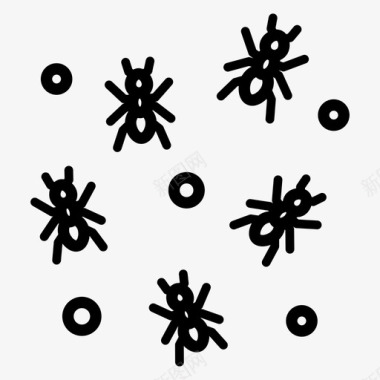 蚂蚁蚁群虫子图标