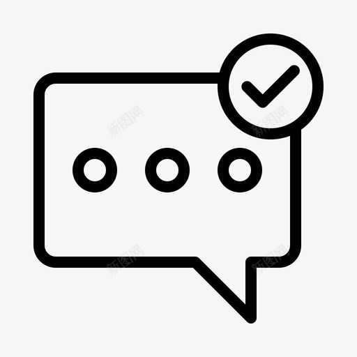 发送气泡聊天svg_新图网 https://ixintu.com 发送 气泡 聊天 消息 通知 谈话 搜索引擎 优化