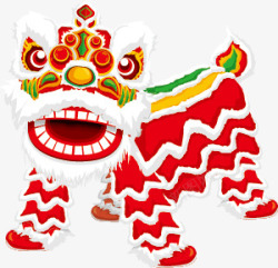 2230  匠心课堂  舞狮 东方传统复古新年节日氛围图 免扣复古传统日式中国风素材