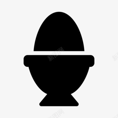 蛋煮蛋复活节图标