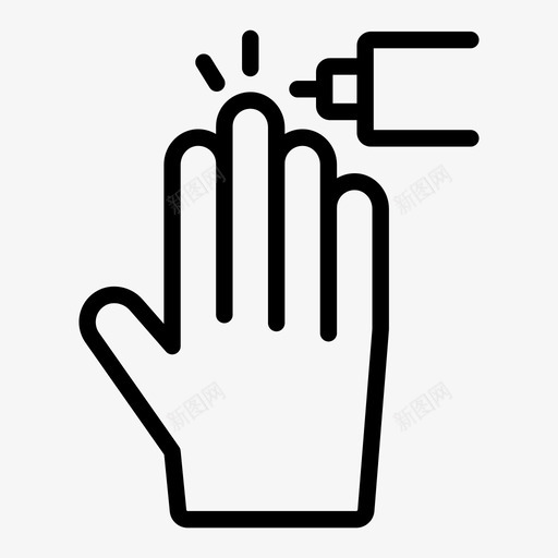 糖尿病血糖血糖测试svg_新图网 https://ixintu.com 测试 糖尿病 血糖 血液 试剂 手指