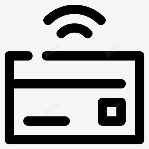 信用卡互联网物联网svg_新图网 https://ixintu.com 信用卡 互联网 联网 在线支付 无线