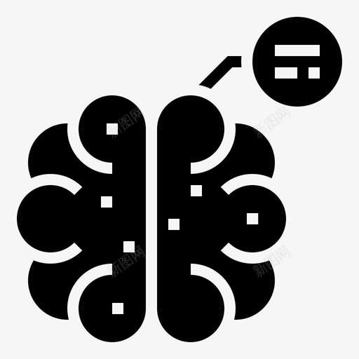 神经成像分析大脑svg_新图网 https://ixintu.com 神经 成像 分析 大脑 诊断 扫描 生物工程 雕文