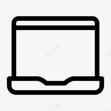 笔记本电脑台式机显示器图标