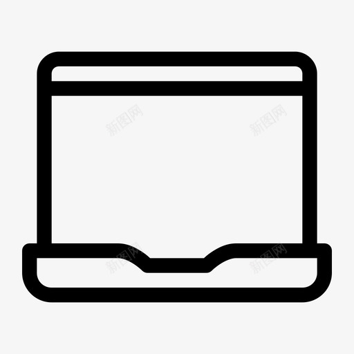 笔记本电脑台式机显示器svg_新图网 https://ixintu.com 笔记本 电脑 台式机 显示器 屏幕 社交 媒体