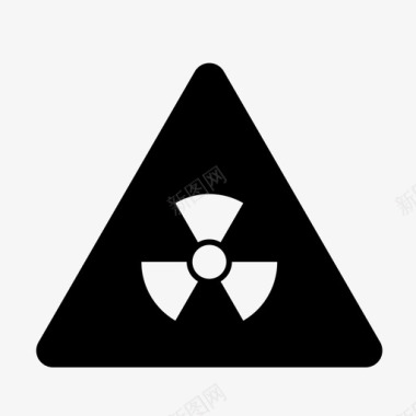 辐射危险警告图标