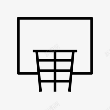 篮球网运动图标
