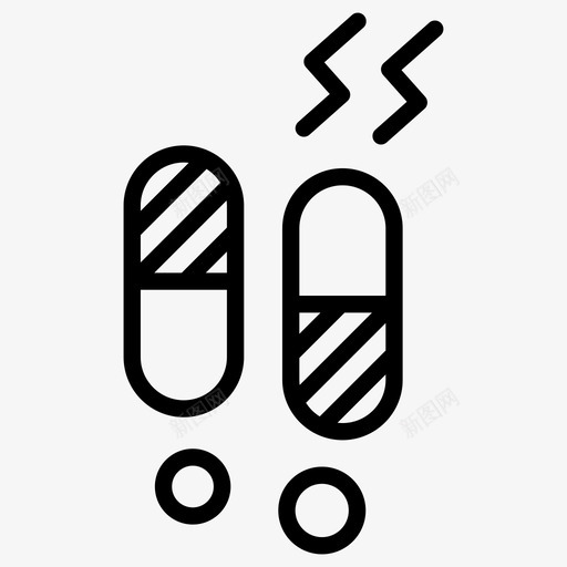 止痛药药物月经痛svg_新图网 https://ixintu.com 止痛药 药物 月经 经痛 药丸 经期 妇女 健康 卫生