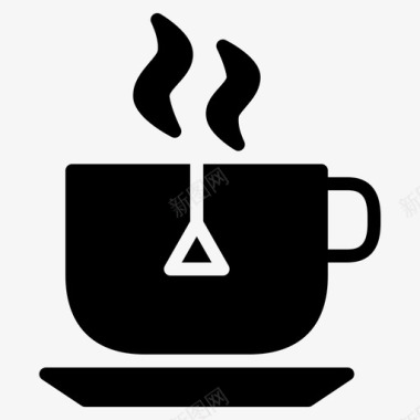 茶泡茶咖啡厅图标