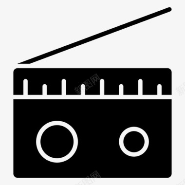 收音机调频收音机小玩意图标