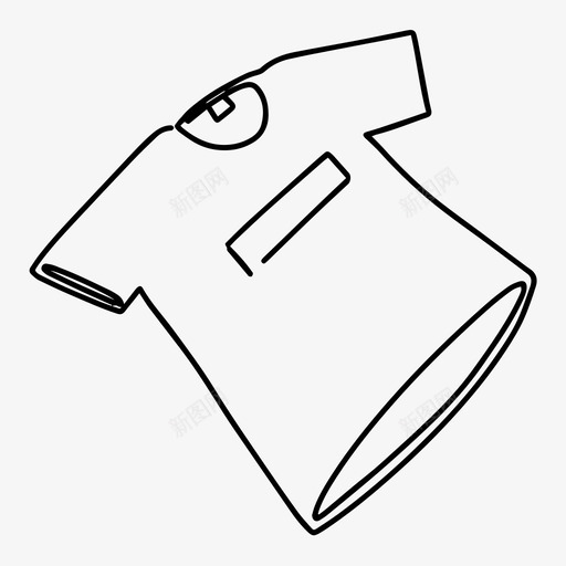 商标t恤衣服涂鸦svg_新图网 https://ixintu.com 商标 衣服 涂鸦 时装 盒子