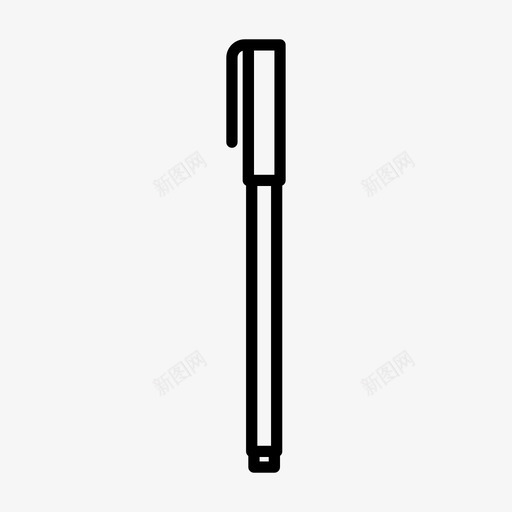 钢笔圆珠笔纸svg_新图网 https://ixintu.com 钢笔 圆珠笔 学校 写作