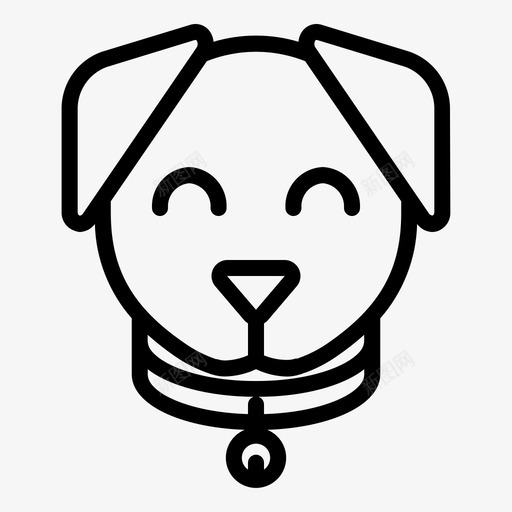 狗项圈皮带标签svg_新图网 https://ixintu.com 项圈 标签 宠物 皮带 轮廓