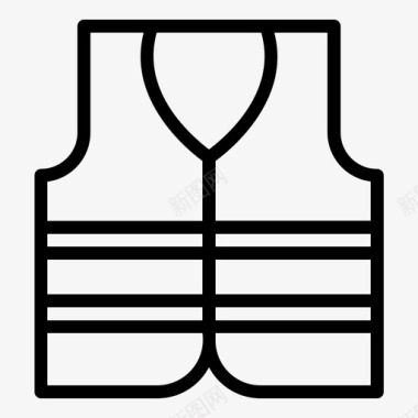 安全施工夹克图标