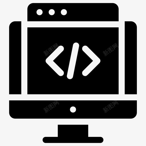 计算机网络编码商业数字服务svg_新图网 https://ixintu.com 计算机网络 编码 数字 服务 商业 编程 技术 符号