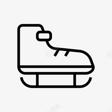 溜冰冰鞋图标