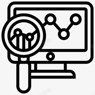 研究分析报告统计图标