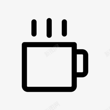 咖啡杯子马克杯图标