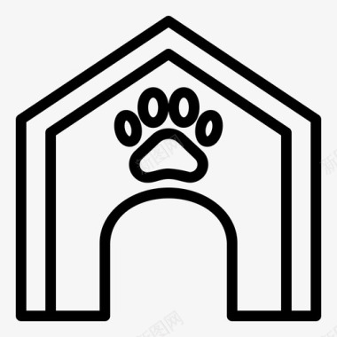房子动物猫图标