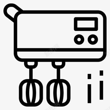 机器人烹饪厨房图标