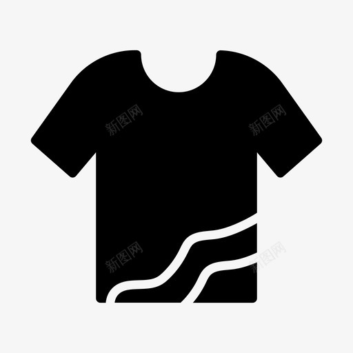 衬衫布料洗衣svg_新图网 https://ixintu.com 洗衣 衬衫 布料 污渍 线条 图案