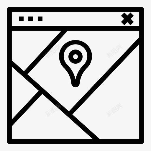 路线牌位置地图svg_新图网 https://ixintu.com 路线 地图 牌位 位置 导航