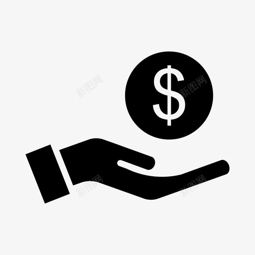 省钱手投资svg_新图网 https://ixintu.com 省钱 投资 储蓄 生意