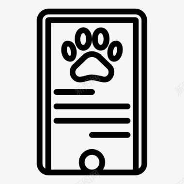 电话动物猫图标