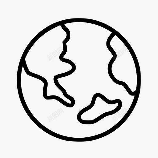 地球人类生命svg_新图网 https://ixintu.com 太空 地球 人类 生命 行星 图标