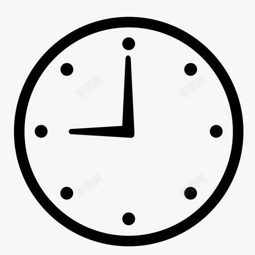 时钟时间现在svg_新图网 https://ixintu.com 时间 时钟 现在 手表