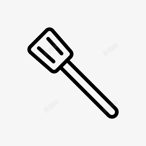 采购产品勺子烹饪厨房svg_新图网 https://ixintu.com 烹饪 采购 产品 勺子 厨房 抹刀 器具 线条