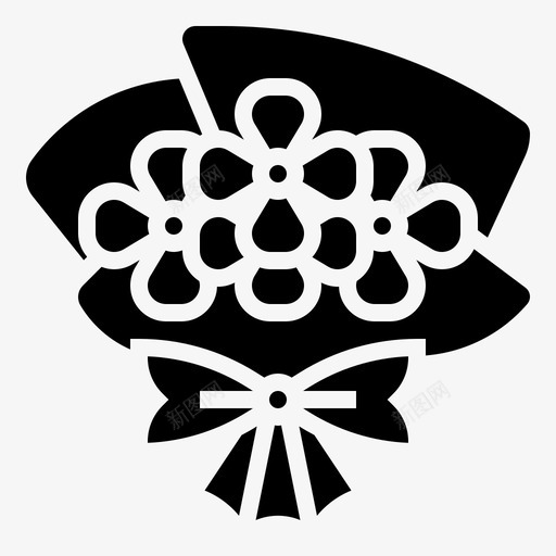 花卉周年纪念花束svg_新图网 https://ixintu.com 花卉 周年纪念 花束 鲜花 礼物 婚礼 元素 雕文