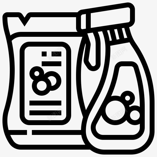 清洁喷剂卫生净化器svg_新图网 https://ixintu.com 清洁 喷剂 卫生 净化器 内务