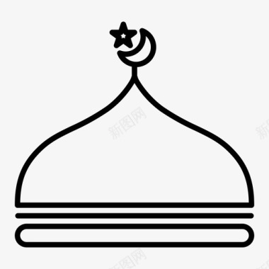 清真寺设计卡里姆图标