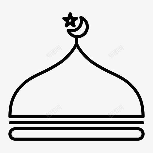 清真寺设计卡里姆svg_新图网 https://ixintu.com 清真寺 设计 卡里 穆斯林 斋月 宗教