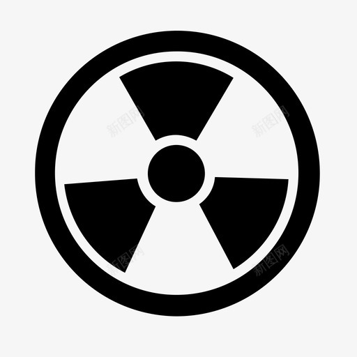 核原子能量svg_新图网 https://ixintu.com 原子 原子能 能量 放射性 反应堆 符号