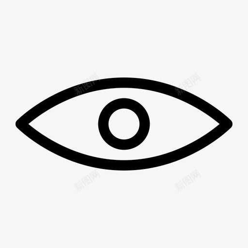 眼睛间谍用户界面svg_新图网 https://ixintu.com 眼睛 间谍 用户界面