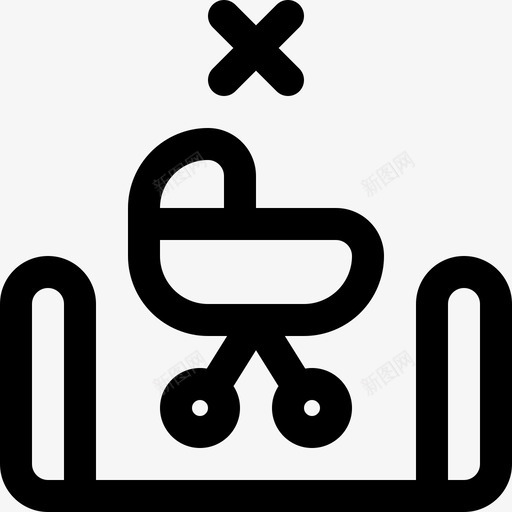 婴儿车禁止使用自动扶梯扶梯楼梯svg_新图网 https://ixintu.com 婴儿车 禁止 使用 自动扶梯 扶梯 楼梯