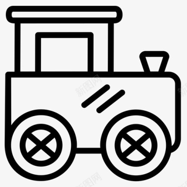 火车玩具婴儿玩具小孩图标