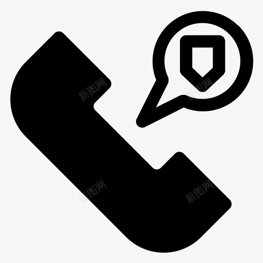 电话呼叫通信svg_新图网 https://ixintu.com 电话 呼叫 通信安全 屏蔽 创建 类型 通信 图示