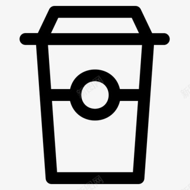 咖啡卡布西诺饮料图标
