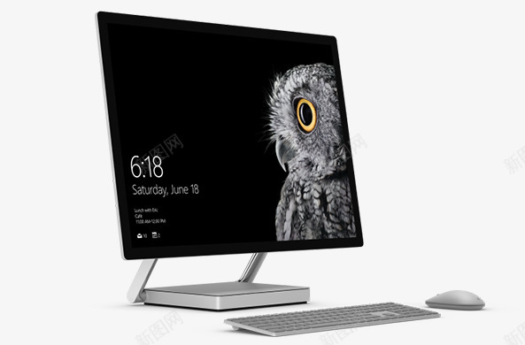 微软 Surface Studiopng免抠素材_新图网 https://ixintu.com 微软