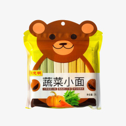 小熊蔬菜小面生鲜食材百货素材