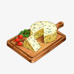 蓝纹奶酪食物图素材