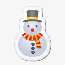 雪人图标 iconcom圣诞节素材